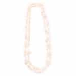 2010052P  Beautiful Beads Long Summer Necklace - Pink