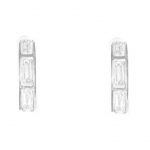 205569S Sofia Crystal Elegance Curve Earrings