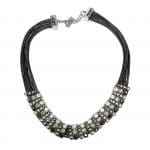 208247 Mara Trio Crystal Row Necklace