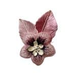 200935 Summer Flower Design Magnetic Scarf Clip/Brooch