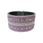 1032108 Orla Jewelled Magnetic Bracelet - Purple