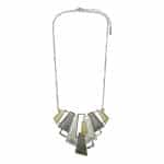 T9292 Summer Metallics Contemporary Design Necklace 