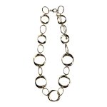 2011127G Contemporary Gold-Tone Links Necklace