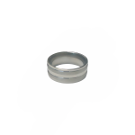 SHR01 Sleek Silver-Tone Scarf Ring