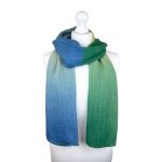 SHLP1348 Subtle Textured Crescent Moon Print Scarf  (3 Assorted Colours)