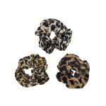 SH9318 Leopard Print Fabric Scrunchies
