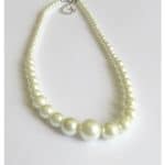 208257 Graduated Pearl Necklace