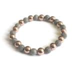 T9502BL Metallic Sphere Bracelet