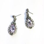 205162GY Vintage Riches Crystal Drop Earrings – Lilac Frost