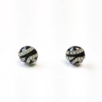 204193 Diamanté Savanna Stud Earrings