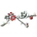 H633 Summer Meadow Crystal Brooch