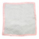 SH92013 Camille Polka-Dot Silk-Touch Square Scarf