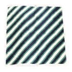 SH92014 Riviera Stripe Silk-Touch Square Scarf