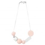 2010304P Jolie Pretty in Pink Summer Beads Necklace