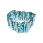203955B Isla Shell Bracelet in Lagoa Blue