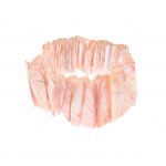 203955P Isla Shell Bracelet in Hibiscus Pink