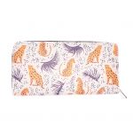 PA5751  Tiger Palm Print Summer Purse