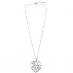 T9774N Essouira Garden Heart Pendant Necklace