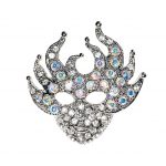 200577 Masquerade AB Crystal Brooch