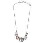 2010768 Sophie Elegant Two-Tone Tree of Life Charm Necklace