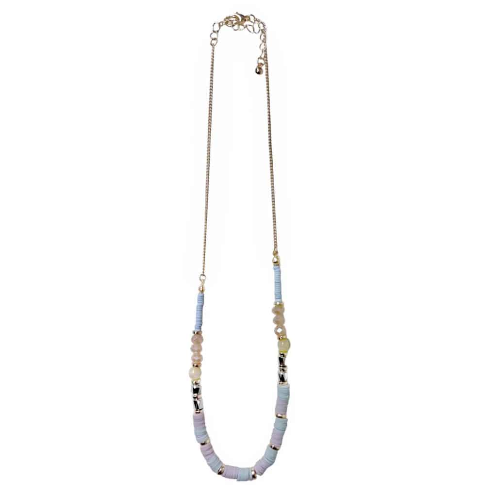 2010916G Isla Gold-Tone Crystal and Shell Summer Necklace | SHSales ...