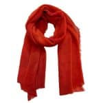SHTR65762 Jessica Soft Summer Crinkle  Scarf - Burnt Orange