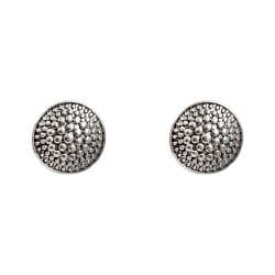 Clip Earrings in Silver Tone