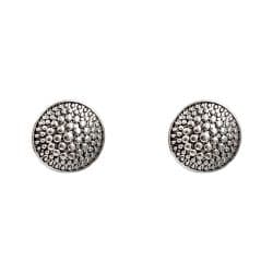 Clip Earrings in Silver Tone