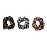 SH8134 Animal Print Scrunchies (3 Assorted Colours)