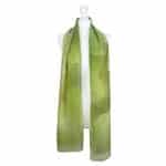 SHLP794 Lime Summer Tree Print Silk Chiffon-Style Scarf 