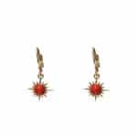 205920OR Nova Drop Earrings - Orange