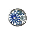 200968 Blossom Radiance Magnetic Scarf Clip & Brooch (3 Colours)