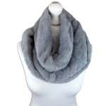 SHFF985 FAUX FUR DOUBLE SNOOD