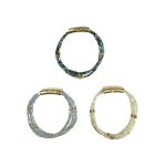205169 Crystal Elegance Magnetic Spiral Bracelet (3 Assorted Colours)