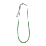 2011327GN Isabella Green Crystal Necklace