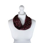 SHMM1387 Vintage Floral Print Magnetic Crinkle Scarf (3 Assorted Colours)