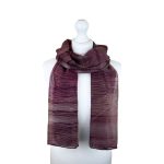 SHPS1321 Geometric Stripe Glitter Print Scarf (3 Assorted Colours)