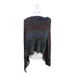 SHFC1464 Aurora Fleck Knit Poncho (Colour as Shown)