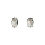 206187CL Clear Crystal Quartz Style Earrings