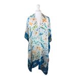 SHFC1637 Summer Dragonfly Print Design Kaftan (Colour as Shown)