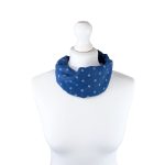 SHMM1534 Summer Polka Dot Print Magnetic Scarf (3 Assorted Colours)