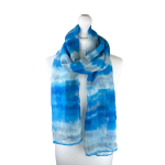 SHPS1519 Summer Tie-dye Stripe Scarf (4 Assorted Colours)