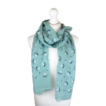 SHTR1563 Spring Daisy Print Scarf (3 Assorted Colours)