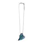 2011395 Summer Heart Design Necklace - Blue